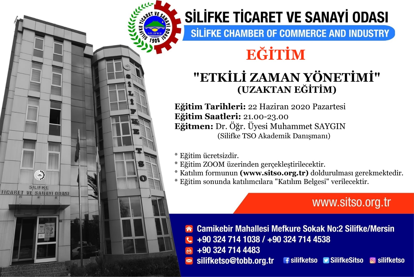 ETKİLİ ZAMAN YÖNETİMİ EĞİTİMİ